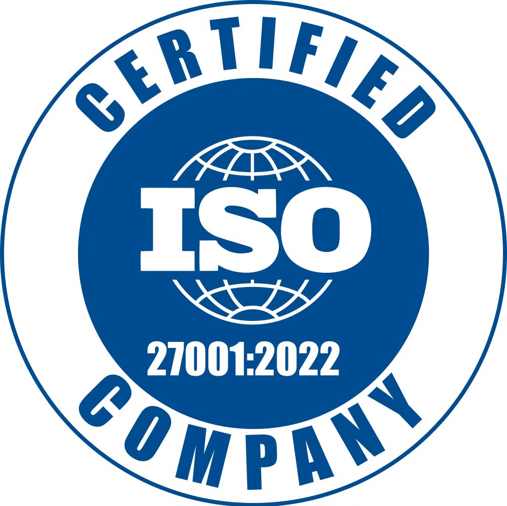 ISO 27001 Certified
